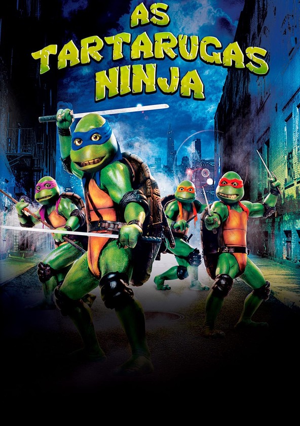 Onde assistir os filmes e séries das Tartarugas Ninja on-line, ninja  desenho png 