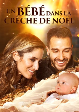 Un bébé dans la crèche de Noël