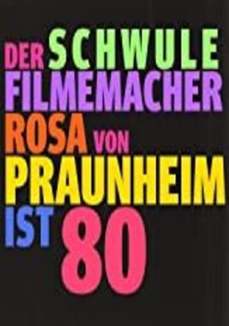 Glückskind: Der schwule Filmemacher Rosa von Praunheim ist 80