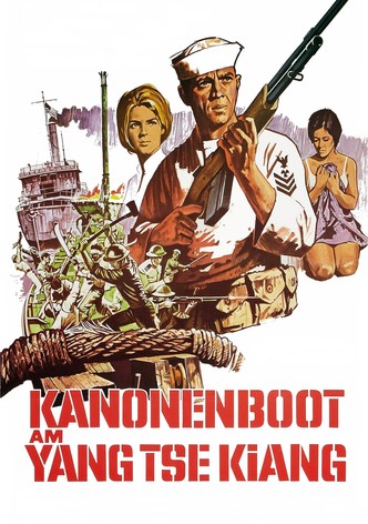 Kanonenboot am Yangtse-Kiang