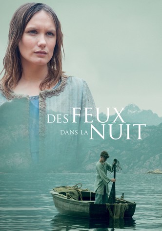 Des feux dans la nuit