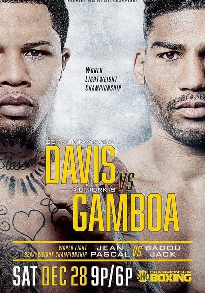 Gervonta Davis vs. Yuriorkis Gamboa