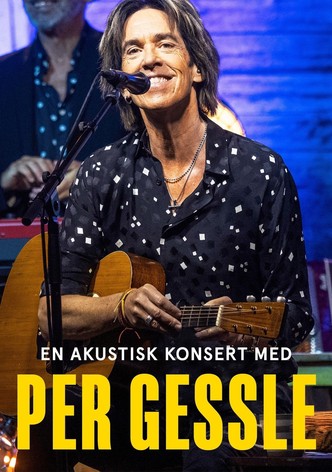 En akustisk konsert med Per Gessle