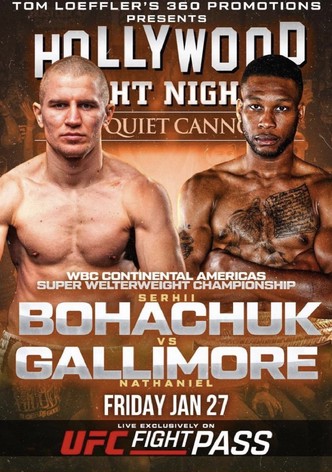 Serhii Bohachuk vs. Nathaniel Gallimore
