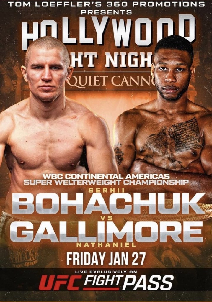 Serhii Bohachuk vs. Nathaniel Gallimore