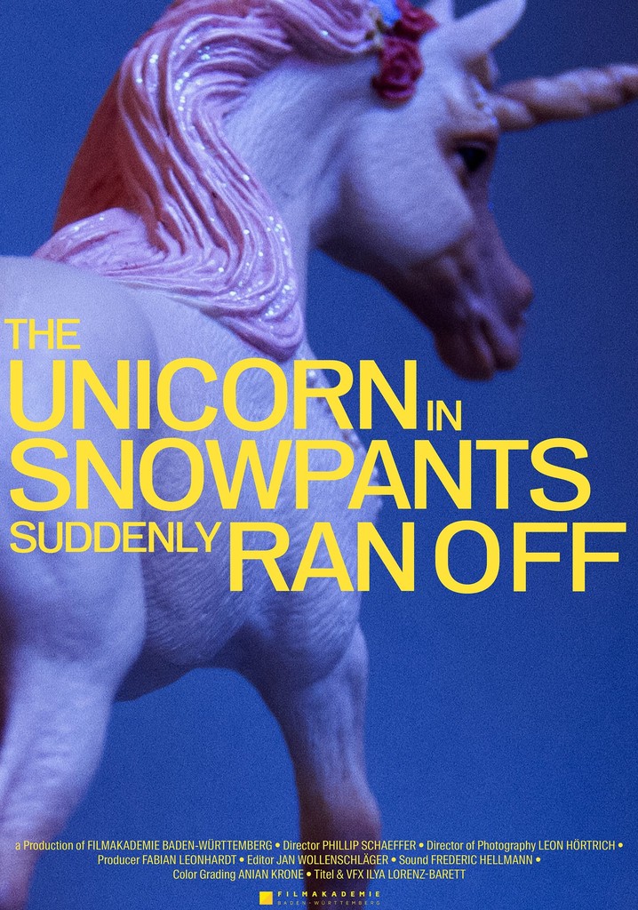 The Unicorn in Snow Pants Suddenly Ran Off