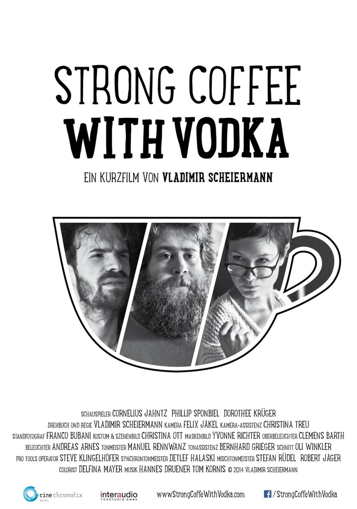 Strong Coffee With Vodka