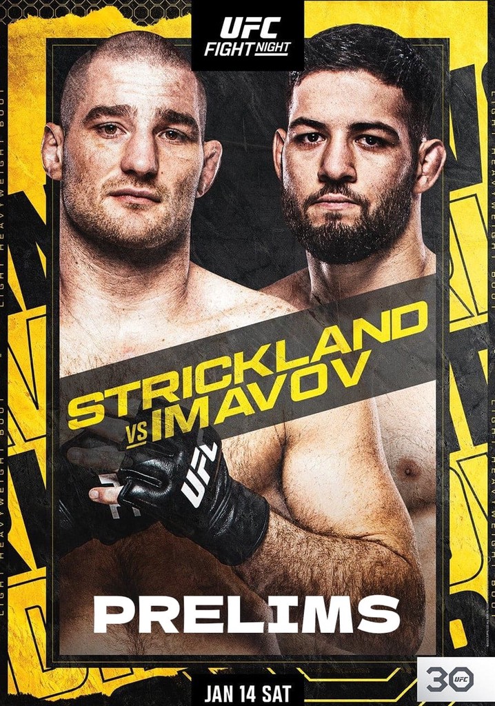 UFC Fight Night 217: Strickland vs. Imavov - Prelims