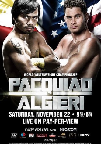 Manny Pacquiao vs. Chris Algieri