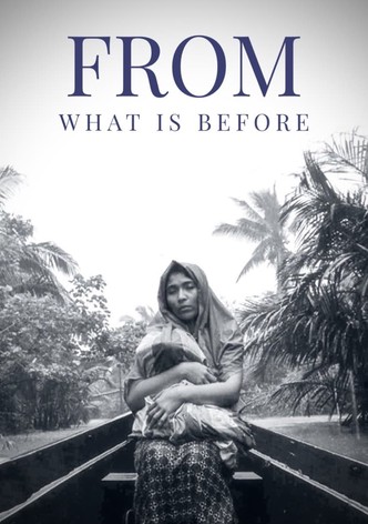 From What Is Before
