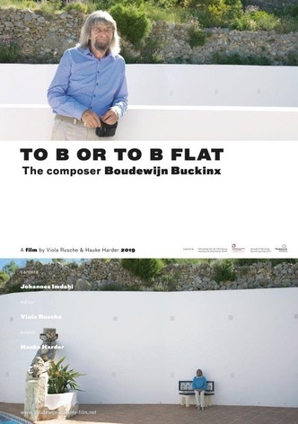 To B or to B flat - The Composer Boudewijn Buckinx