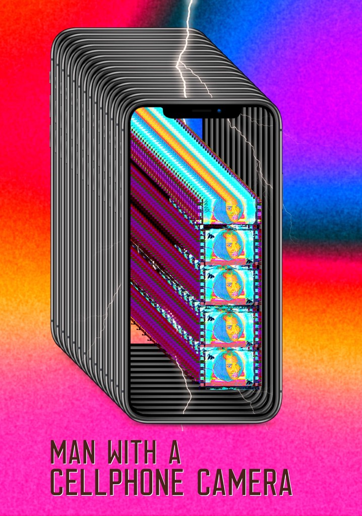 Man with a cellphone camera