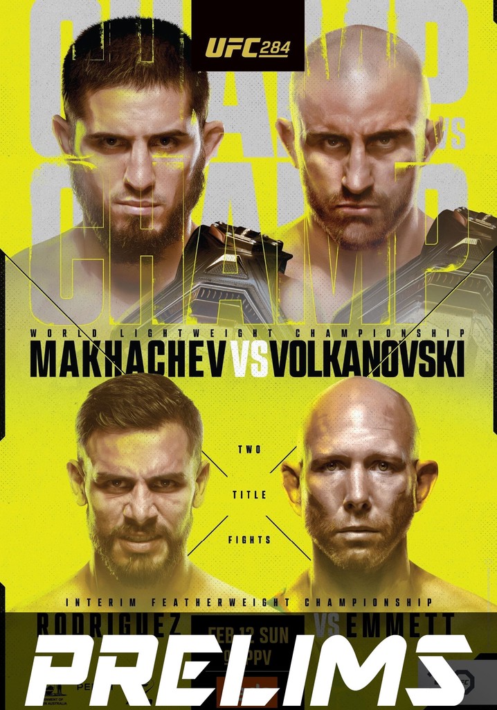 UFC 284: Makhachev vs. Volkanovski - Prelims