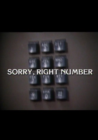 Sorry, Right Number