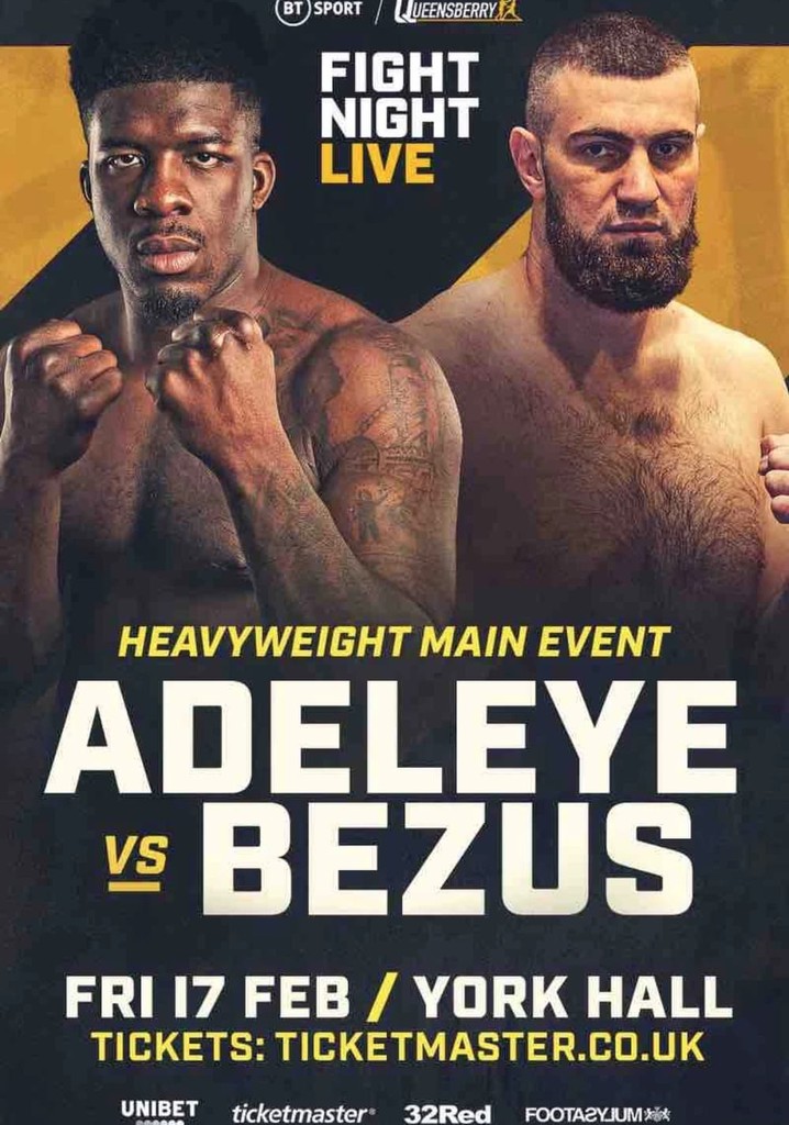 David Adeleye vs. Dmytro Bezus