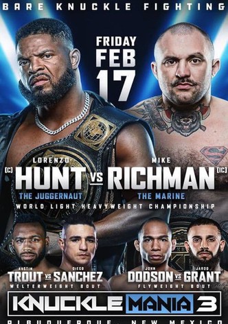 BKFC: Knucklemania 3