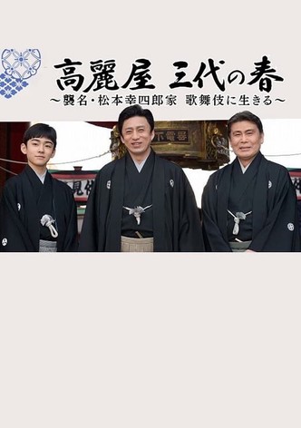 高麗屋　三代の春〜襲名・松本幸四郎家　歌舞伎に生きる〜