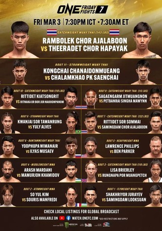 ONE Friday Fights 7: Rambolek vs. Theeradet
