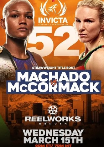 Invicta FC 52: Machado vs. McCormack