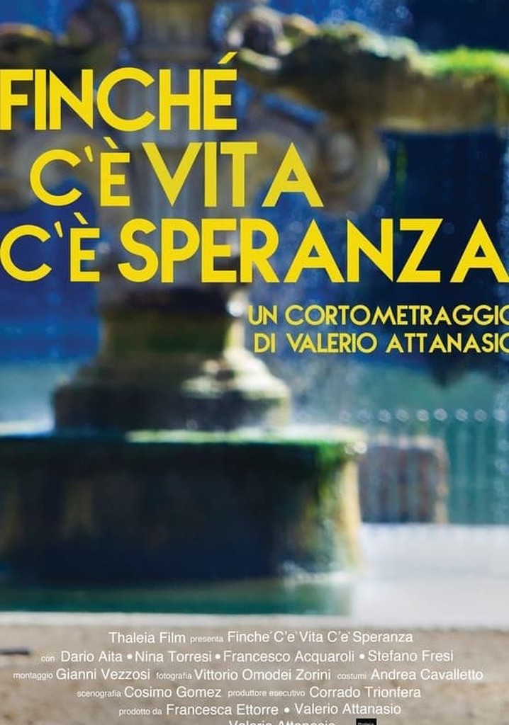 Finché c'è vita c'è speranza