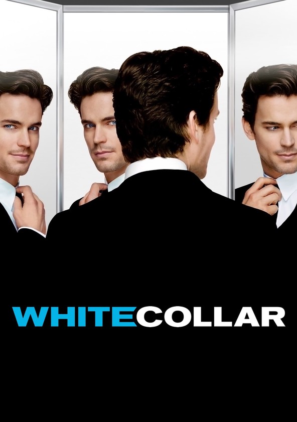 White Collar Matt Bomer as Neal Caffrey Looking to Side by Stairs