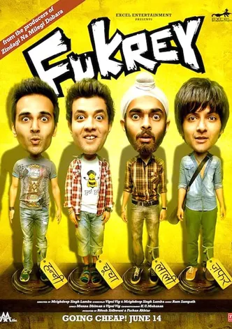 Fukrey poster