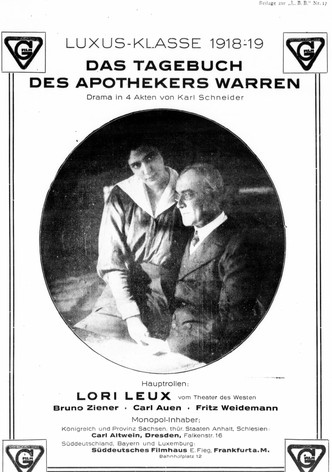 Das Tagebuch des Apothekers Warren