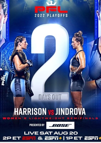 PFL 2022 #9: Playoffs - Harrison vs Jindrová