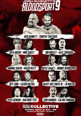 GCW Josh Barnett's Bloodsport 9