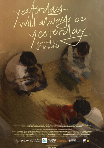 yesterday will always be yesterday