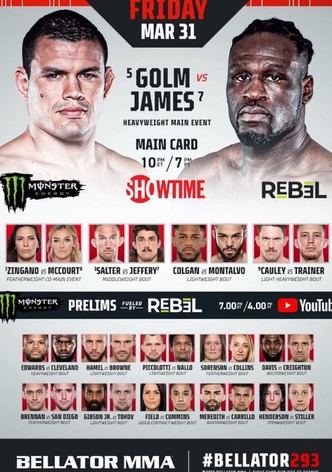 Bellator 293: Golm vs. James