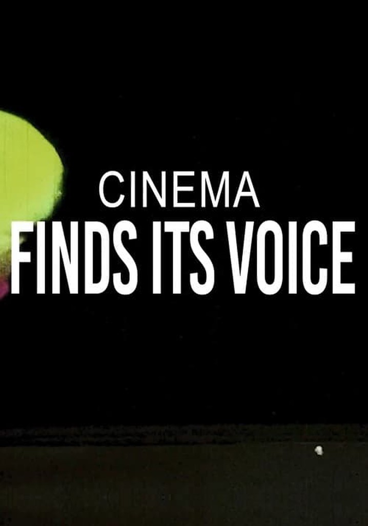 Cinema Finds Its Voice