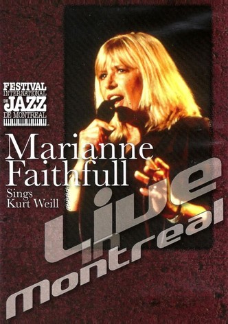 Marianne Faithfull - Sings Kurt Weill