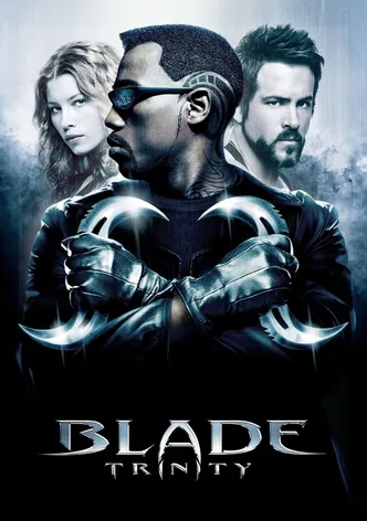 Blade: Trinity poster