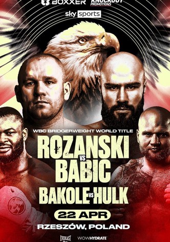 Lukasz Rozanski vs. Alen Babic