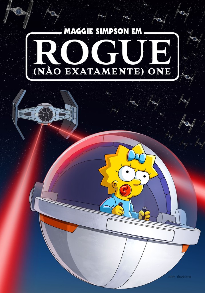 Maggie Simpson in Rogue Not Quite One filme