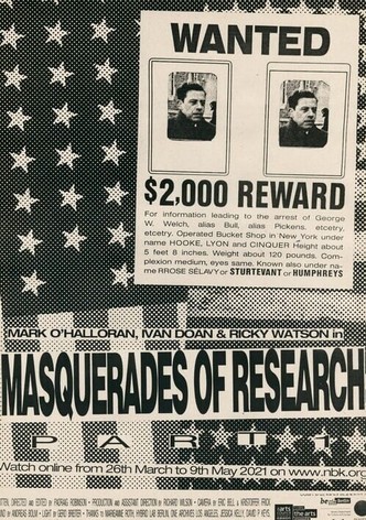Masquerades of Research: Part I