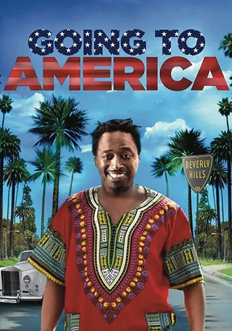 Going to America poster