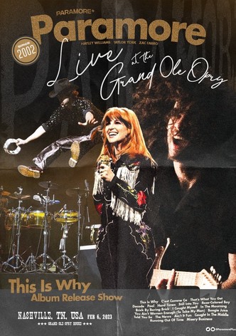 Paramore: Live at the Grand Ole Opry
