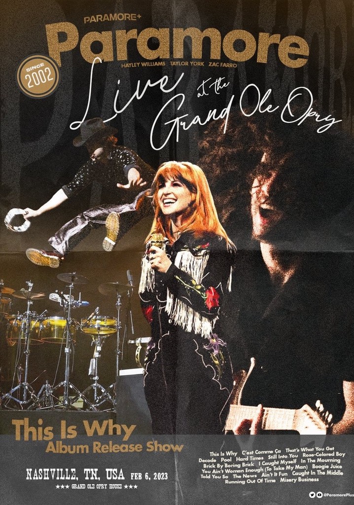 Paramore: Live at the Grand Ole Opry