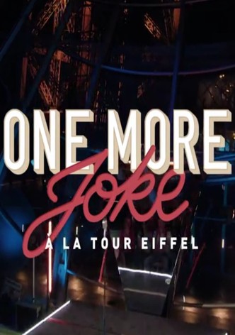 One More Joke à la tour Eiffel Paris rétro