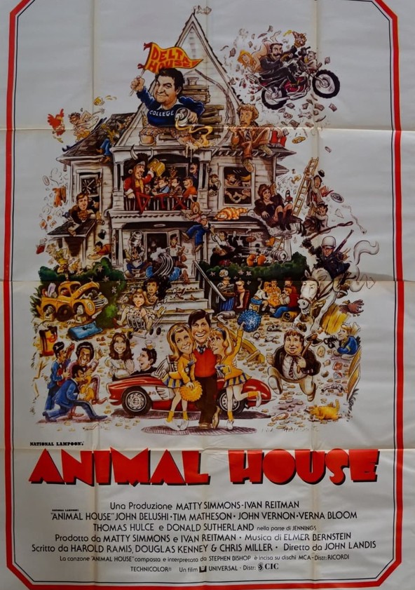 Animal House film dove guardare streaming online