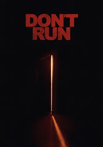 Don't Run poster