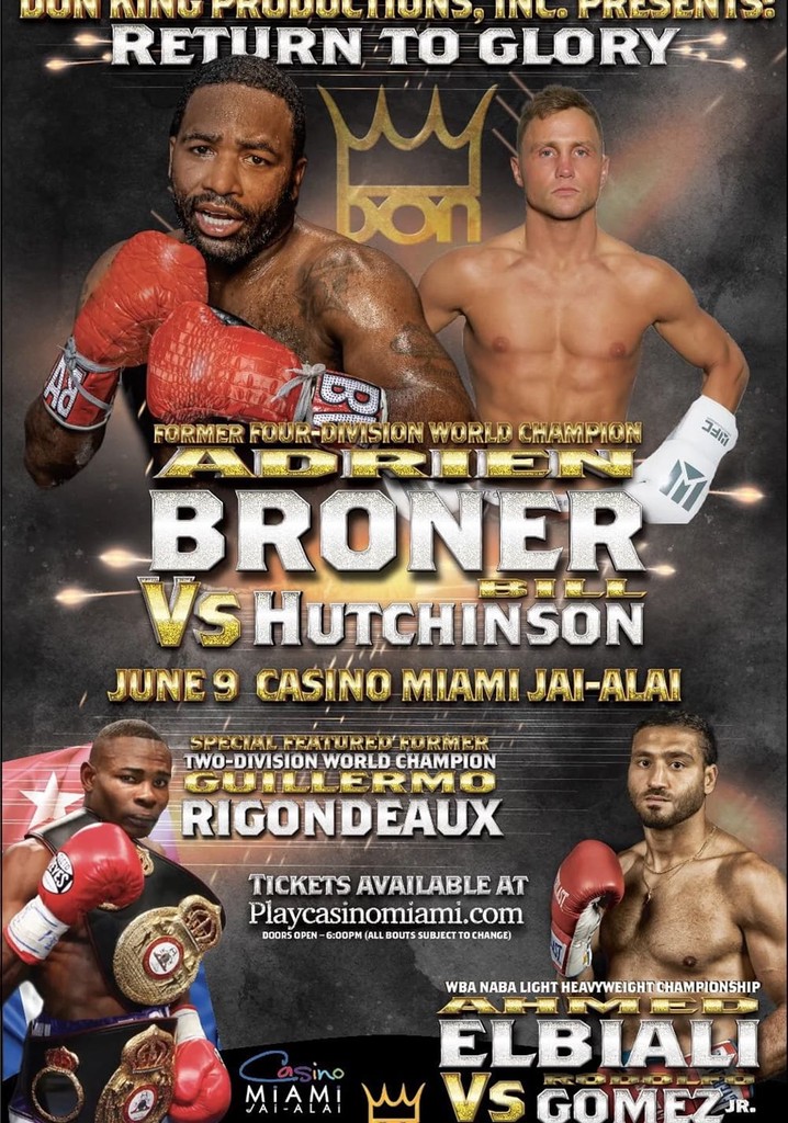 Adrien Broner vs. Bill Hutchinson