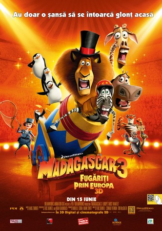 Madagascar 3: Fugăriți prin Europa