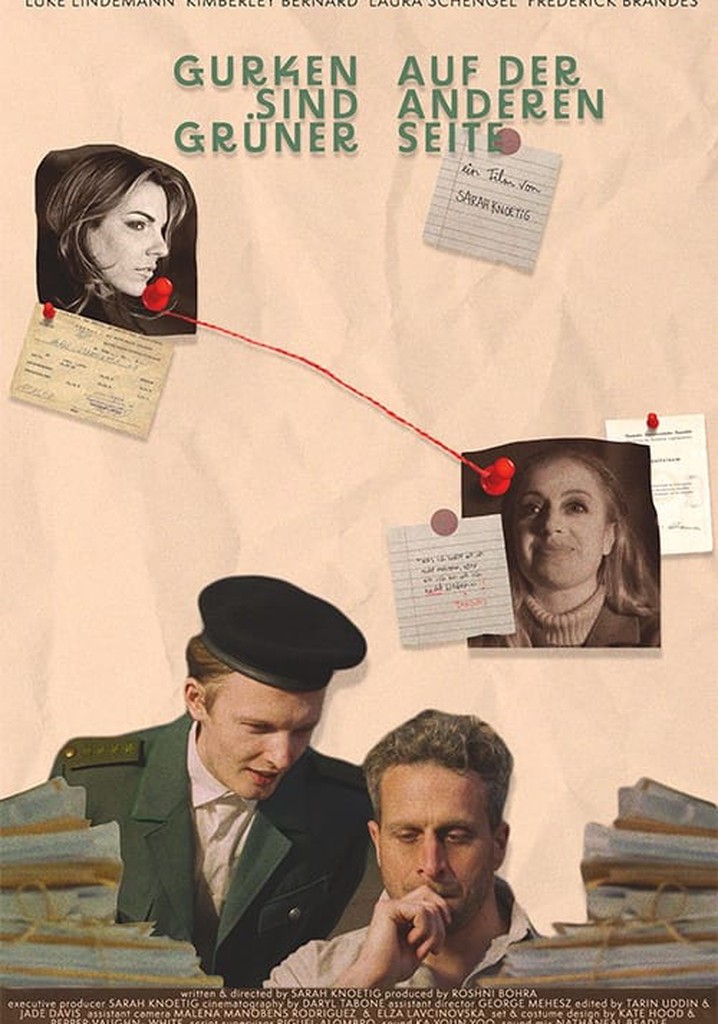 Gurken Sind Grüner Auf Der anderen Seite