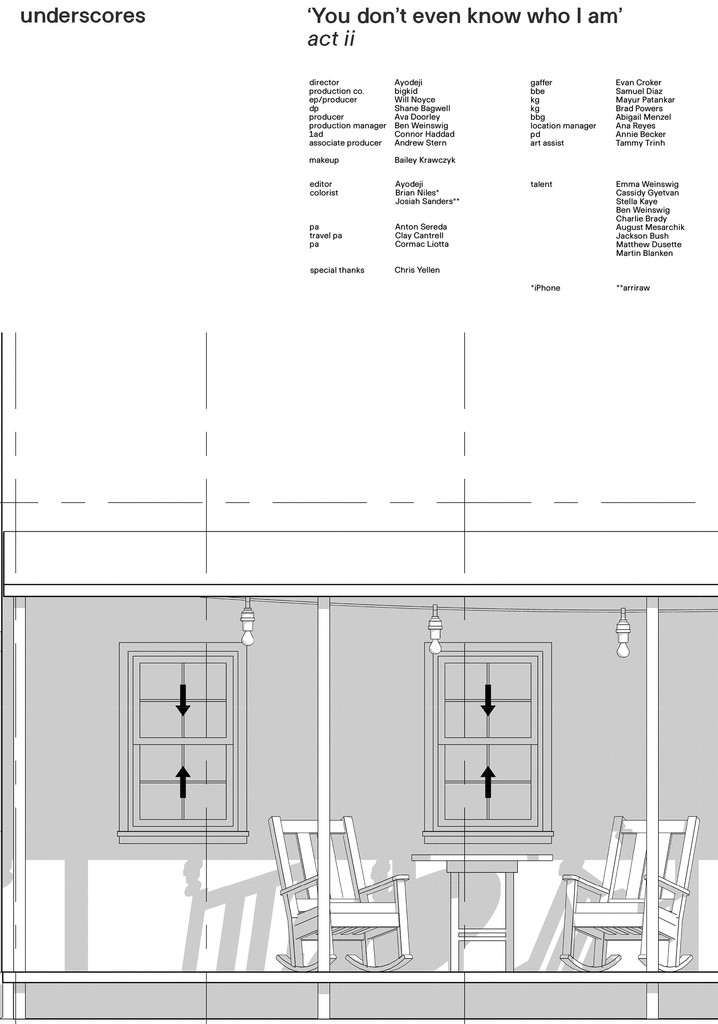 You don't even know who I am