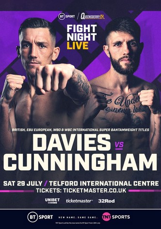 Liam Davies vs. Jason Cunningham