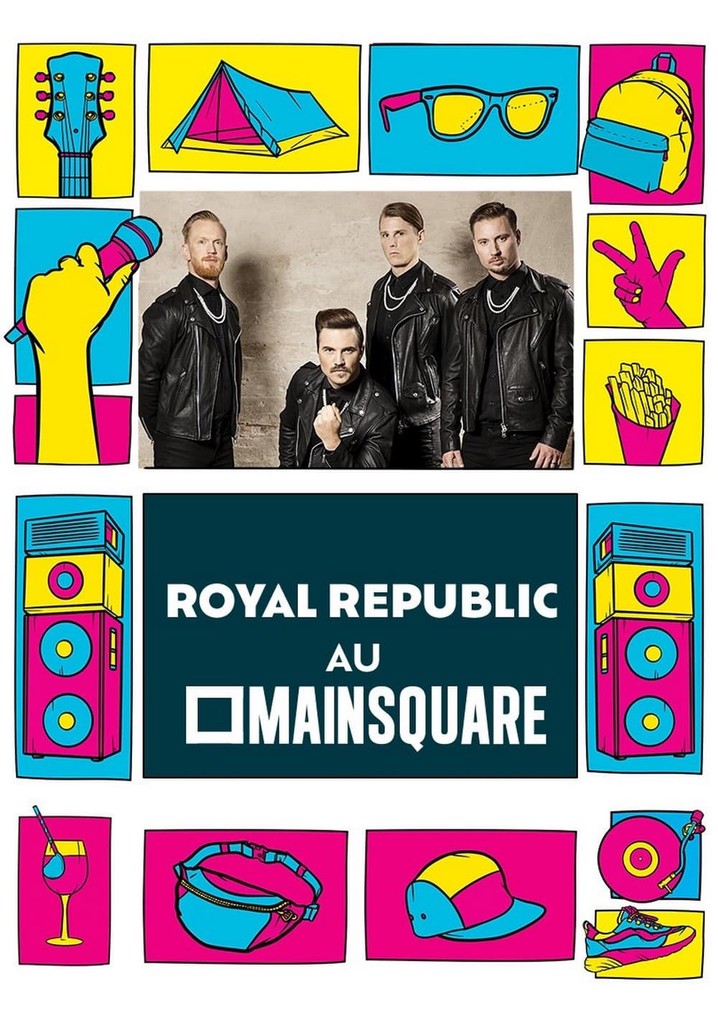 Royal Republic en concert au Main Square Festival 2023