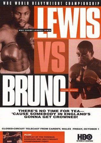 Lennox Lewis vs. Frank Bruno | WBC World Heavyweight Championship